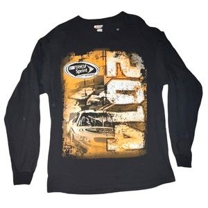 NASCAR Sprint Cup Series 2014 long sleeve graphic print racing T-shirt Sz L